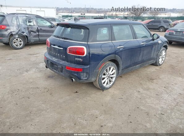 WMWLN9C5XG2E16114 2016 MINI CLUBMAN Blue Rear right