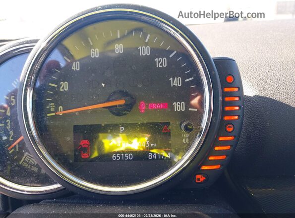 WMWLU1C51H2F28192 2017 MINI CLUBMAN Gray Вид задніх сидінь