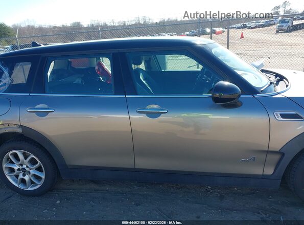 WMWLU1C51H2F28192 2017 MINI CLUBMAN Gray Вид задньої частини салону