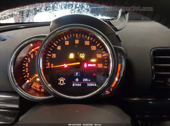 WMWLU1C51K2F29639 2019 MINI CLUBMAN Black Widok tylnych siedzeń