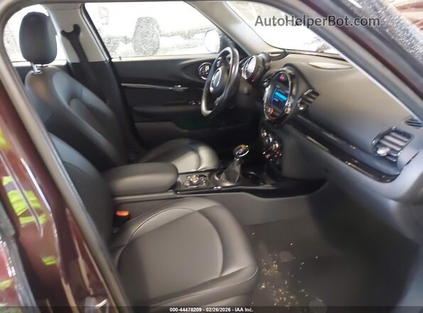 WMWLU1C51K2F29639 2019 MINI CLUBMAN Black Widok wnętrza z przodu