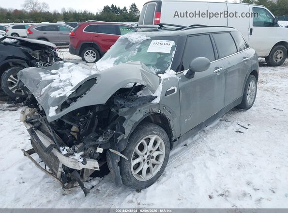 WMWLU1C55K2F29532 2019 MINI CLUBMAN Gray Front view
