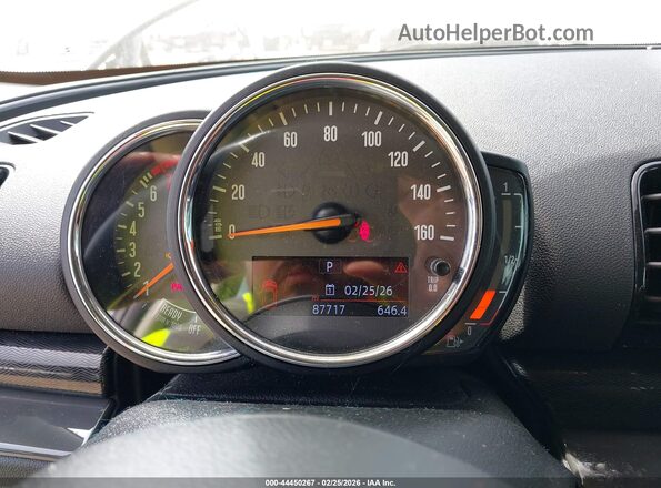 WMWLU1C56J2F29294 2018 MINI CLUBMAN Gray უკანა სავარძლების ხედი