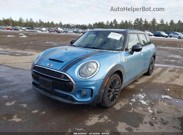 WMWLU5C52H2E83402 2017 MINI CLUBMAN Blue Przód lewy