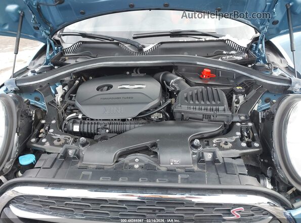 WMWLU5C52H2E83402 2017 MINI CLUBMAN Blue Widok z tyłu