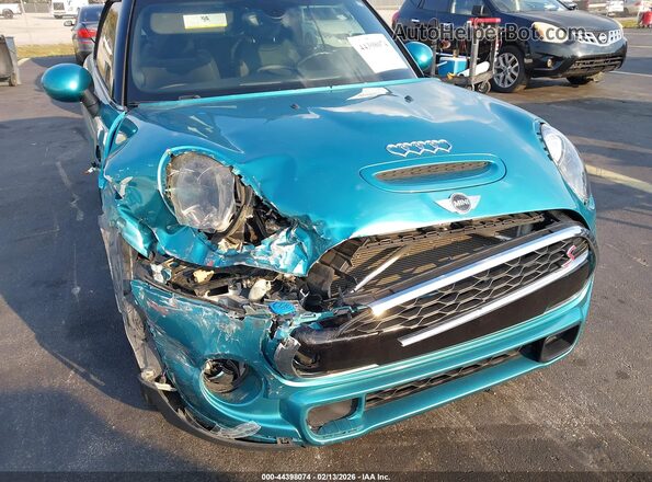 WMWWG9C53J3E38352 2018 MINI CONVERTIBLE Blue წინა ხედი