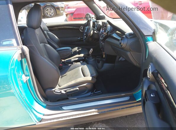 WMWWJ3C02L3L71620 2020 MINI CONVERTIBLE Turquoise Widok wnętrza z przodu