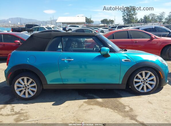 WMWWJ3C02L3L71620 2020 MINI CONVERTIBLE Turquoise Widok wnętrza z tyłu