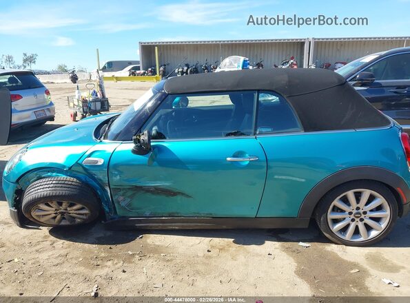 WMWWJ3C02L3L71620 2020 MINI CONVERTIBLE Turquoise Widok wnętrza 360 stopni
