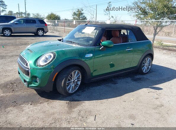 WMWWJ5C07M3N26546 2021 MINI CONVERTIBLE Green 