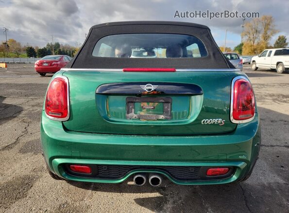 WMWWJ5C09M3N15001 2021 MINI COOPER Зеленый Вид сзади