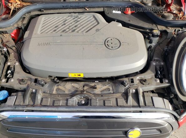 WMWXP3C07M2N26642 2021 MINI COOPER Red Սալոնի հետևի տեսք