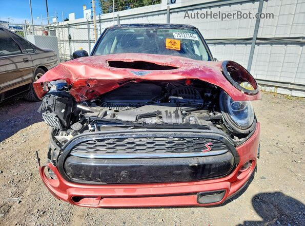 WMWXR5C00M2N40226 2021 MINI COOPER Pink Widok z przodu