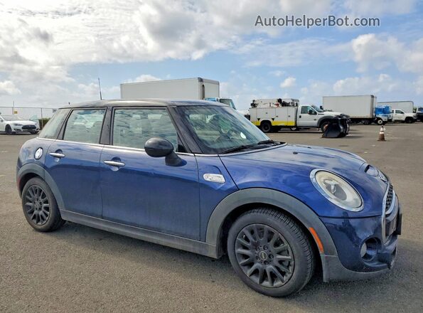 WMWXU3C59G2D29774 2016 MINI COOPER Blue Передня права чверть