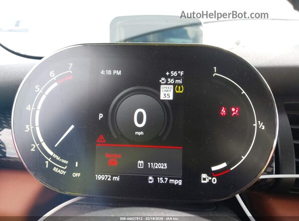 WMWXU9C06M2P15052 2021 MINI HARDTOP Gray უკანა სავარძლების ხედი