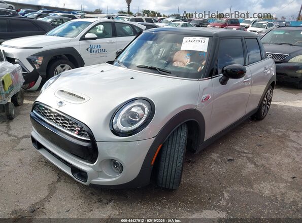 WMWXU9C06M2P15052 2021 MINI HARDTOP Gray წინა მარცხენა ხედი სამი მეოთხედიდან