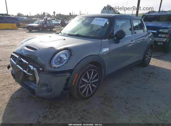 WMWXU9C0XM2N21950 2021 MINI HARDTOP Gray წინა მარცხენა ხედი სამი მეოთხედიდან