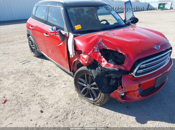 WMWZB3C52GWR49595 2016 MINI COUNTRYMAN Red Vista frontal
