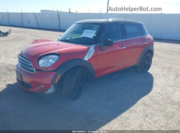 WMWZB3C52GWR49595 2016 MINI COUNTRYMAN Red Vista tres cuartos delantera izquierda