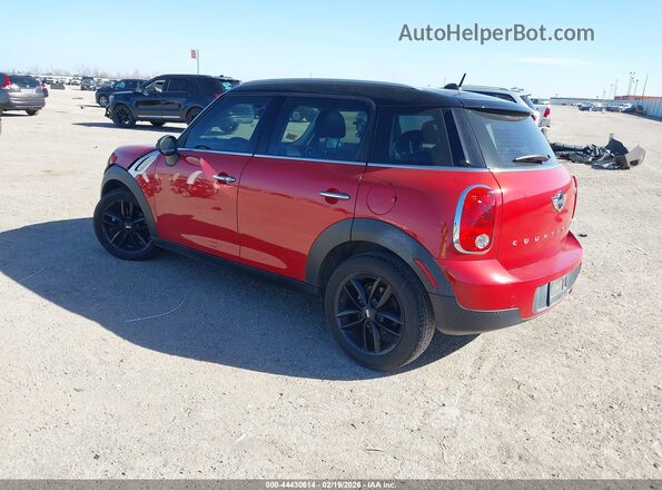 WMWZB3C52GWR49595 2016 MINI COUNTRYMAN Red Trasero izquierdo