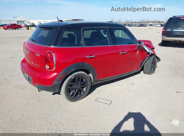 WMWZB3C52GWR49595 2016 MINI COUNTRYMAN Red Trasero derecho