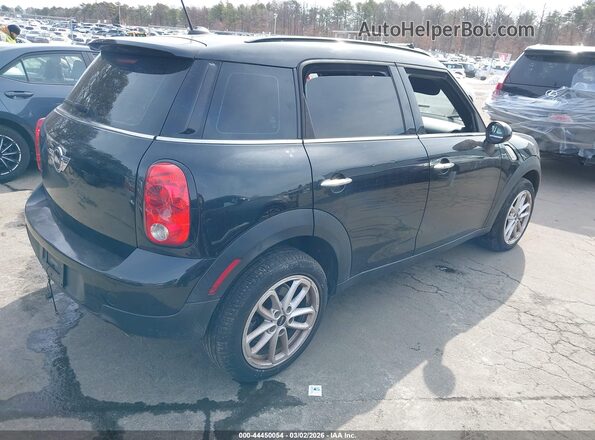 WMWZB3C54GWR49016 2016 MINI COUNTRYMAN Black უკანა მარჯვენა