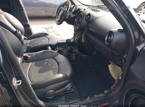 WMWZB3C54GWR49016 2016 MINI COUNTRYMAN Black წინა სალონის ხედი