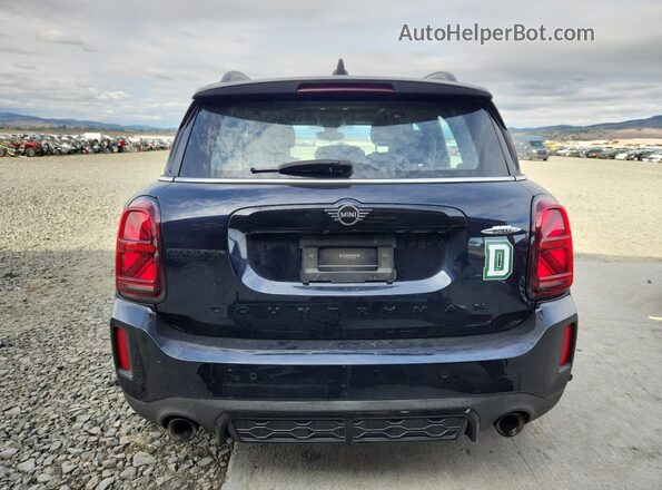 WMZ33BS03M3M39341 2021 MINI COOPER Синий Вид сзади