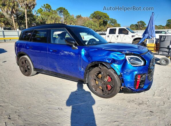WMZ33GA08S7S95497 2025 MINI COUNTRYMAN Blue Przód prawy