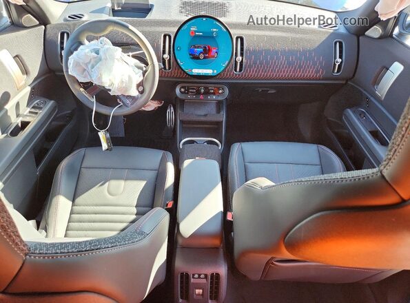 WMZ33GA08S7S95497 2025 MINI COUNTRYMAN Blue Widok deski rozdzielczej