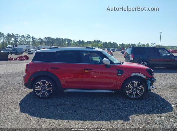 WMZ53BR00P3P95393 2023 MINI COUNTRYMAN Red 360 interior view
