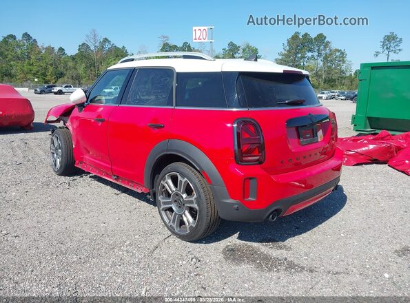 WMZ53BR00P3P95393 2023 MINI COUNTRYMAN Red Rear left