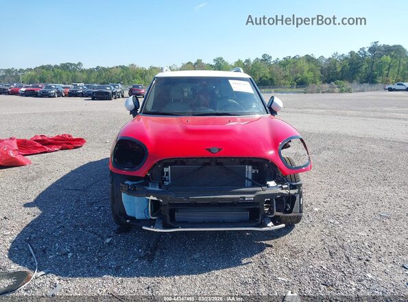 WMZ53BR00P3P95393 2023 MINI COUNTRYMAN Red Rear interior view
