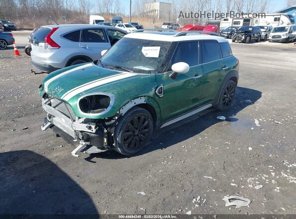 WMZ53BR02R3R68642 2024 MINI COUNTRYMAN Зеленый Передняя левая четверть