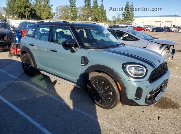 WMZ53BR09P3P85011 2023 MINI COOPER Gray Delantero derecho