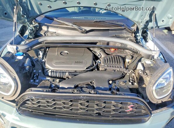 WMZ53BR09P3P85011 2023 MINI COOPER Gray Vista interior trasera