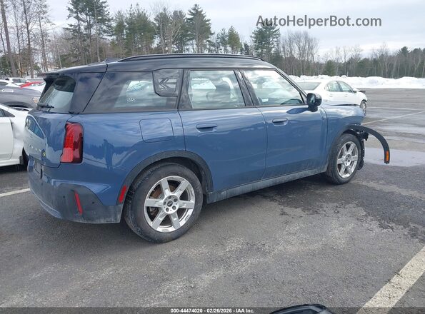 WMZ53GA00S7R63687 2025 MINI SE COUNTRYMAN Blue Задня права чверть