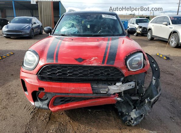 WMZ83BR04P3P63110 2023 MINI COOPER Red Widok z przodu