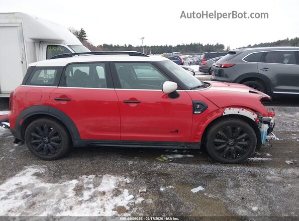 WMZ83BR05R3R42596 2024 MINI COUNTRYMAN Красный Панорамный вид салона 360°