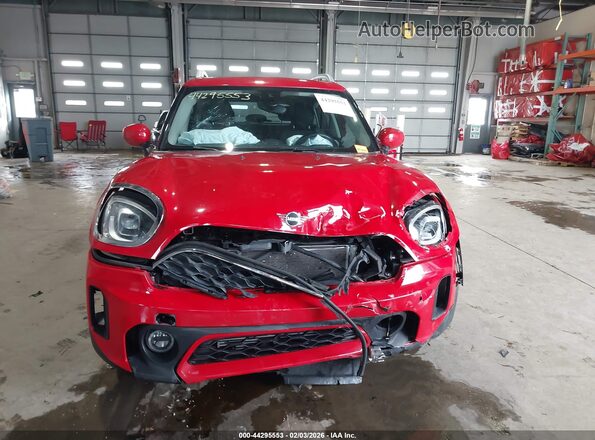 WMZ83BR09N3N97650 2022 MINI COUNTRYMAN Red 