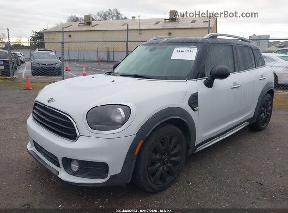 WMZYS7C30J3E08321 2018 MINI COUNTRYMAN White Vista tres cuartos delantera izquierda