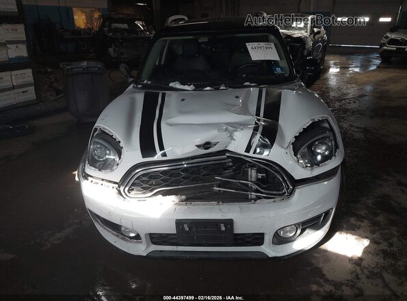 WMZYT3C38H3D98458 2017 MINI COUNTRYMAN White Vista del cuadro de instrumentos