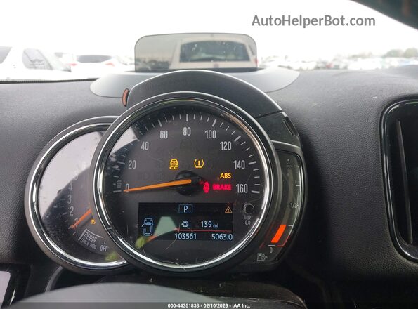 WMZYT3C52K3E95986 2019 MINI COUNTRYMAN Gray Vista de los asientos traseros