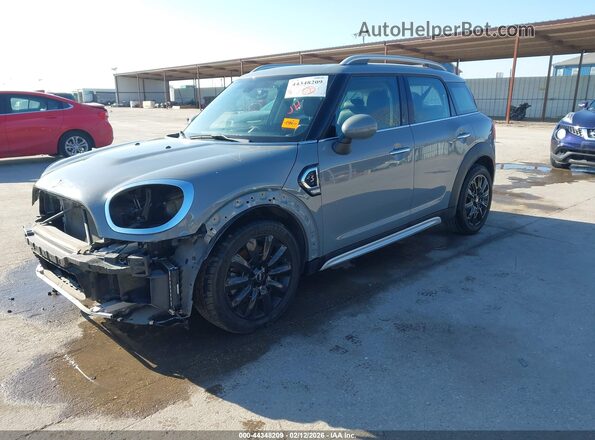 WMZYT3C55K3E97053 2019 MINI COUNTRYMAN Gray წინა მარცხენა ხედი სამი მეოთხედიდან