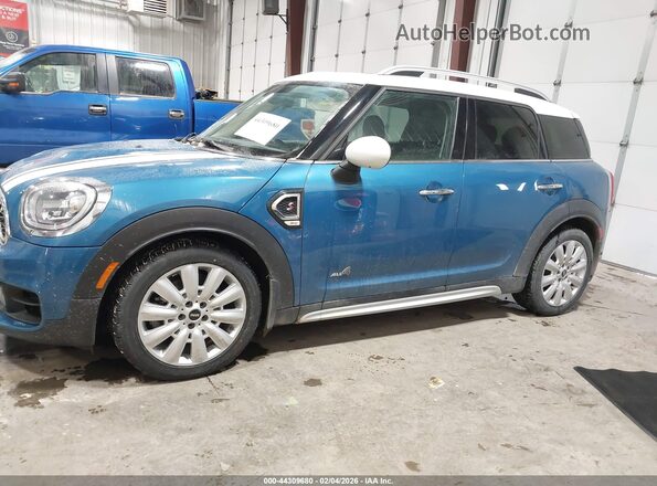 WMZYT5C32H3D80646 2017 MINI COUNTRYMAN Blue 360 interior view