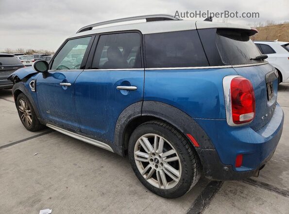 WMZYT5C37J3E60434 2018 MINI COOPER Синий Задняя левая четверть