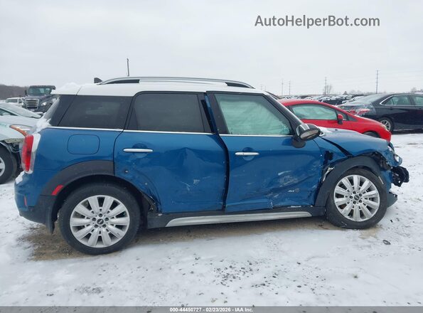 WMZYT5C38J3E69286 2018 MINI COUNTRYMAN Blue Widok wnętrza z tyłu