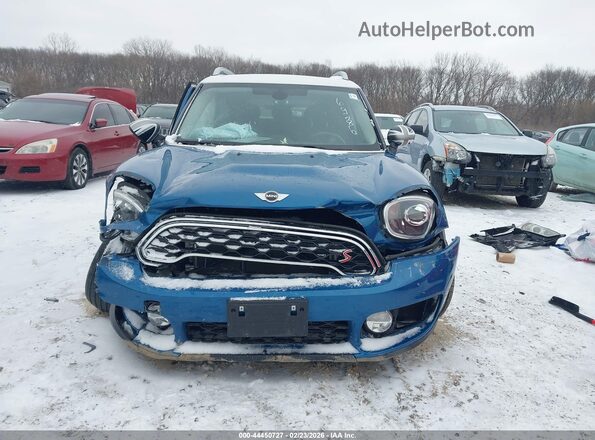 WMZYT5C38J3E69286 2018 MINI COUNTRYMAN Blue Widok zestawu wskaźników