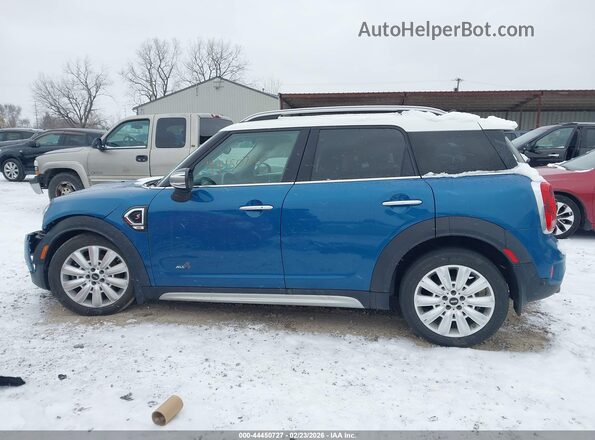 WMZYT5C38J3E69286 2018 MINI COUNTRYMAN Blue Widok wnętrza 360 stopni