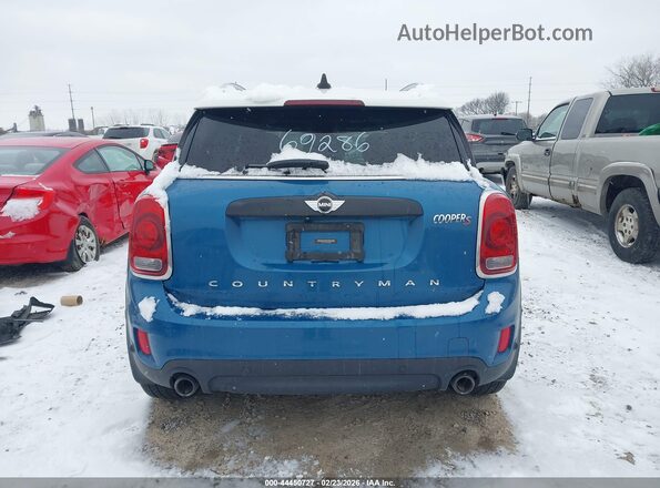 WMZYT5C38J3E69286 2018 MINI COUNTRYMAN Blue 
